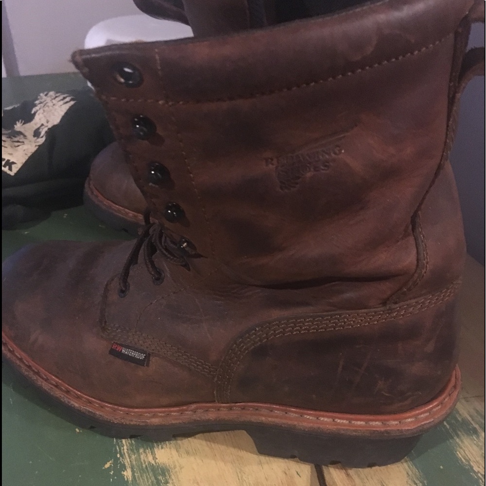 Waterproof Insulated Red Wings Mens Size 11 Boots